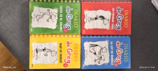Colección 11 primeros números de Diario de Greg
