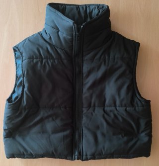 Chaleco acolchado negro