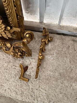 Espejo Antiguo madera