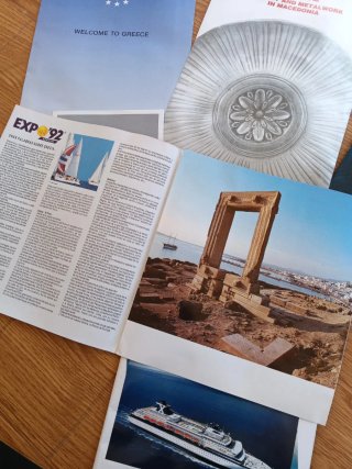 Lote Documentos Grecia Expo'92 Sevilla