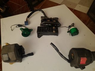 Piñas Luces SuzukiGSXF Aprilia RS50 Yamaha YBR 125