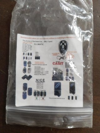 Mando Garaje 315 MHz