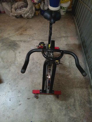 Bicicleta Estática Negra