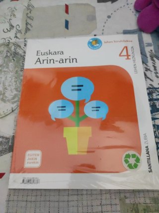 Libros de euskera 4 primaria