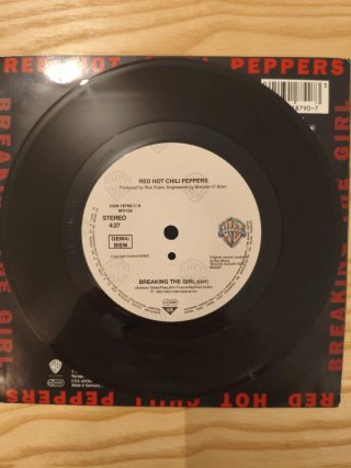 SINGLE RED HOT CHILI PEPPERS VINILO 7" ROCK METAL