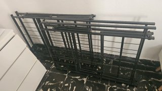 Base de cama acero 135 cm