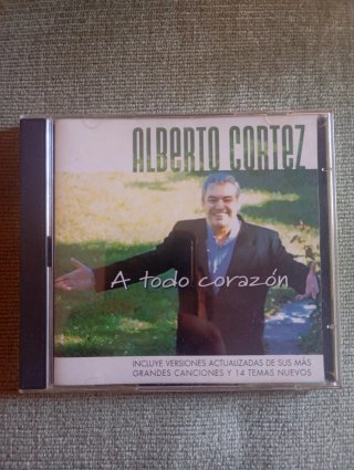CD Alberto Cortez - A todo corazón