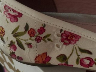 Bailarinas con estampado floral