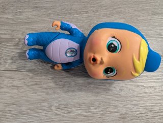 Muñeco Bebé Llorón Dragón Azul