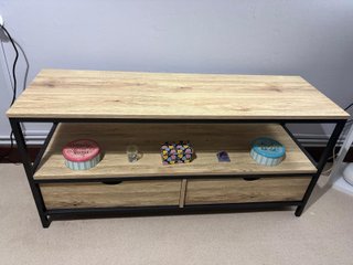 MUEBLE MESA TV Madera y Metal