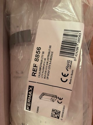 Placa Fermax Skyline + Telefonillo Fermax