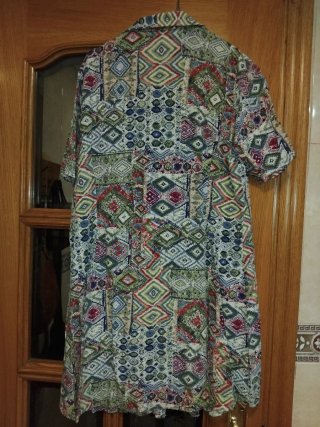 Vestido camisero Boteli talla 44