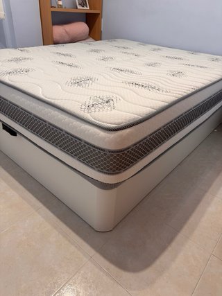Colchón y canapé 150cm