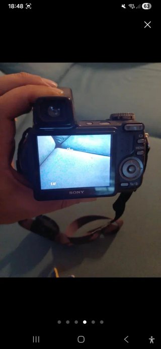 Cámara Sony Negra