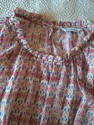 Vestito bambina estivo fantasia floreale