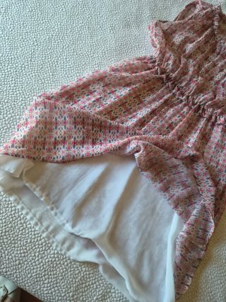 Vestito bambina estivo fantasia floreale