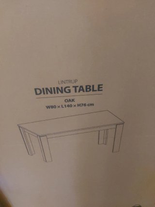 Mesa Comedor Lintrup 140x80 - A Estrenar
