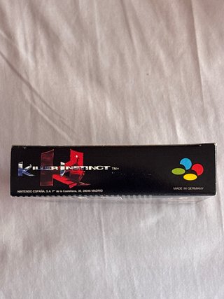 Killer Instinct SNES PAL España