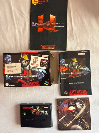 Killer Instinct SNES PAL España