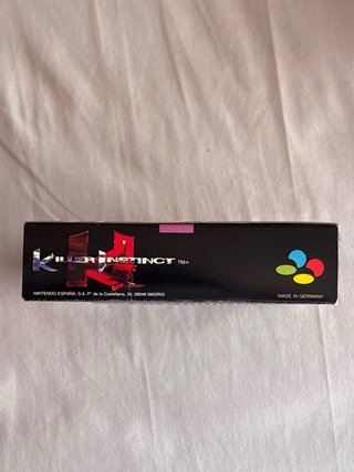 Killer Instinct SNES PAL España