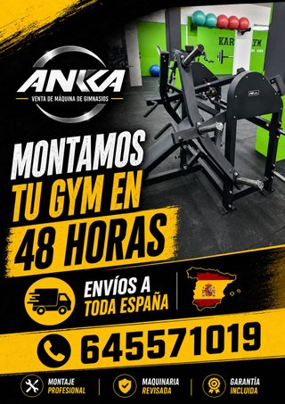 Máquinas de Gimnasio ANKA - Venta y Montaje