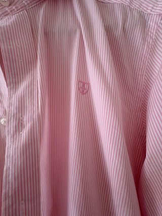 Camisa Alvaro Moreno Rayas Rosas Talla 40