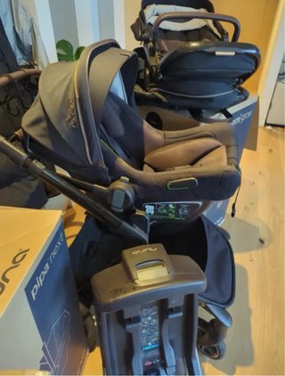 Silla de coche Nuna + Cochesito