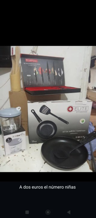 Set Sartén y Espátula Elite Kitchenware