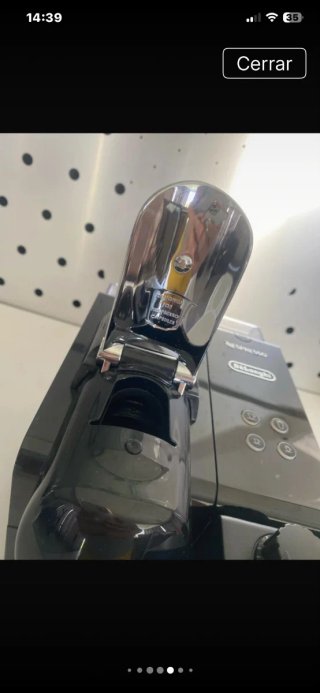 Cafetera Nespresso DeLonghi Lattissima P