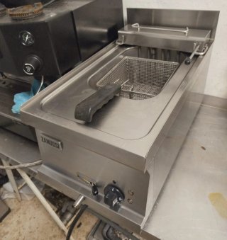 Freidora TRIFÁSICA eléctrica industrial ZANUSSI