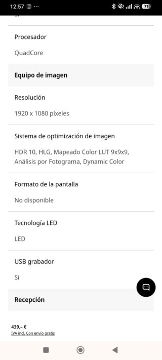 TV LG 43 Full HD LED
