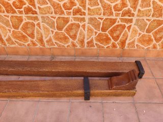Porexpan simulación vigas madera