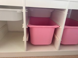 Mueble Almacenaje Infantil IKEA Blanco