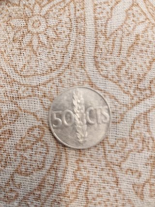 Moneda 50 céntimos Franco 1966
