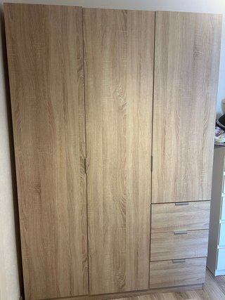 Armario 3 puertas madera
