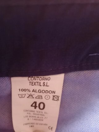 Pantalón corto rayas blanco/azul