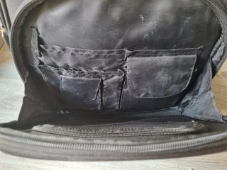 Mochila divisible con compartimentos