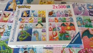 Puzzle Pokémon 2x500 Ravensburger