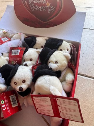 Lote de 12 Peluches Ositos Novios
