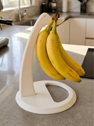 Porta bananas branco