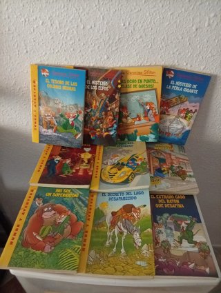 Pack de libros de Gerónimo Stilton