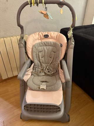 Silla de comer y hamaca Chicco