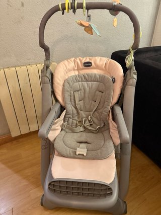 Silla de comer y hamaca Chicco