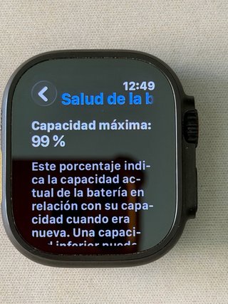Apple Watch Ultra 2 Negro/Plata+2 protectores
