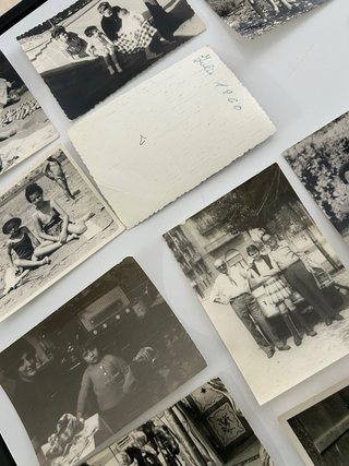 Lote 59 Fotos Históricas Familiares + Postal