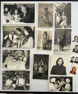 Lote 59 Fotos Históricas Familiares + Postal