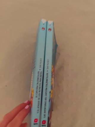 Libro serie "El Capitán Calzoncillos"