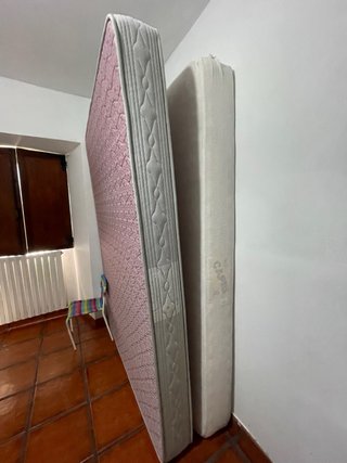 2 colchones de 135 cm