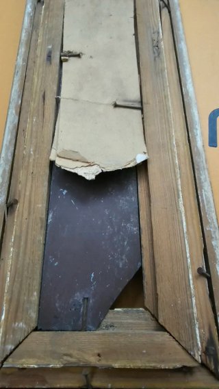 2 Espejos Rectangulares Antiguos Dorados