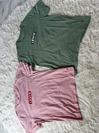 Lote 2 Camisetas Levi's Talla L